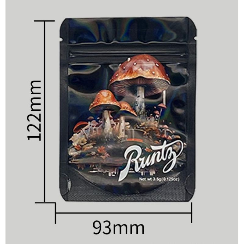 Runtz Magic Mushrooms 3.5G Resealable Mylar Bag